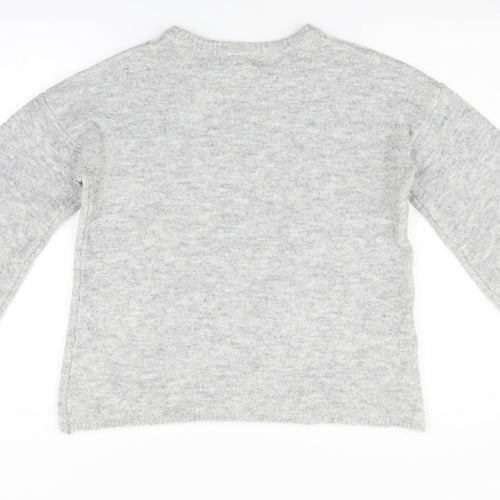 Primark Womens Grey   Pullover Jumper Size M