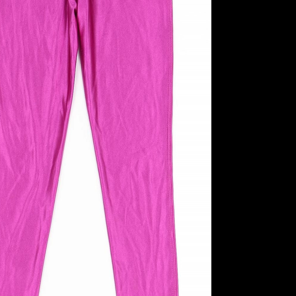 Glamorous Womens Pink   Trousers  Size 10 L27 in