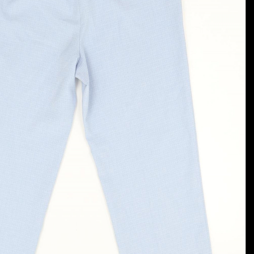 M&S Womens Blue   Trousers  Size 16 L26 in