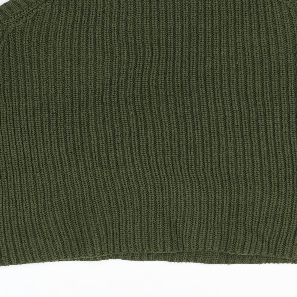 New Look Girls Green   Pullover Jumper Size 14-15 Years  - shoulderless