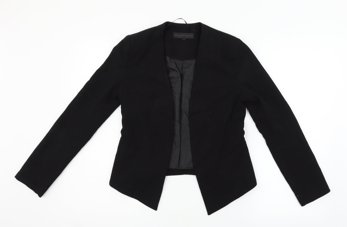 Topshop Womens Black   Jacket Blazer Size 6