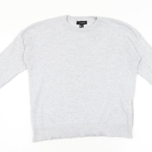 New Look Womens Grey   Pullover Jumper Size S
