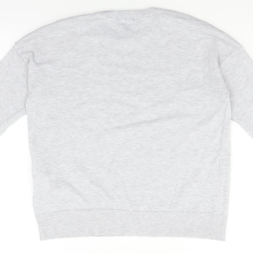 New Look Womens Grey   Pullover Jumper Size S