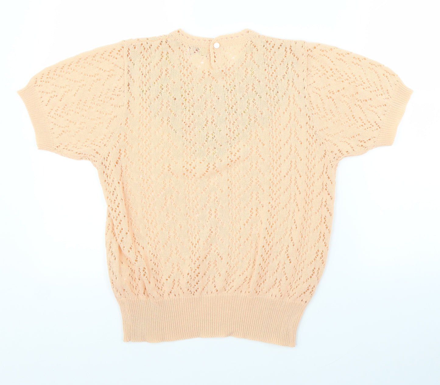Preworn Womens Orange   Pullover Jumper Size M