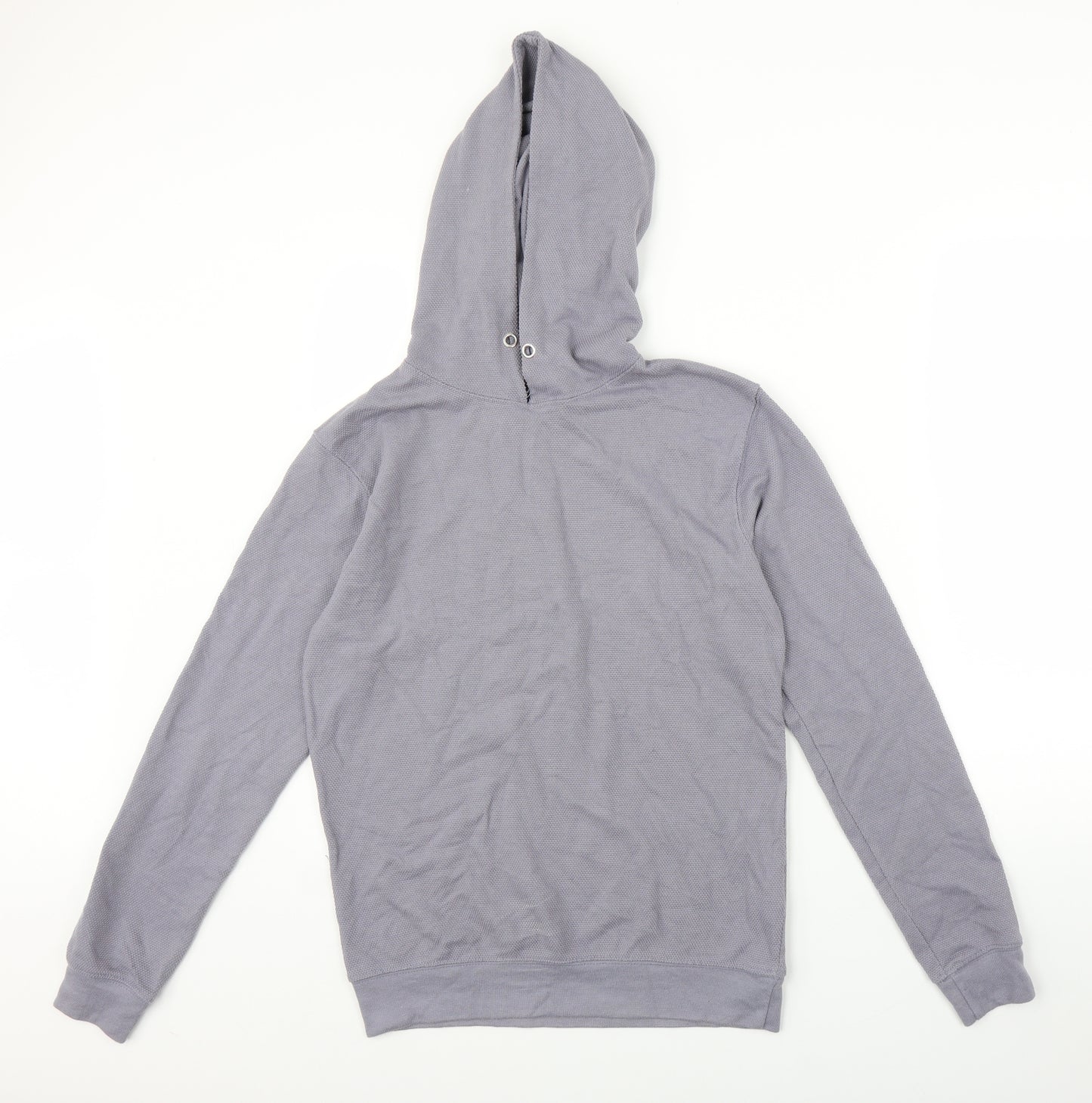 Boohoo Mens Grey   Pullover Hoodie Size XS