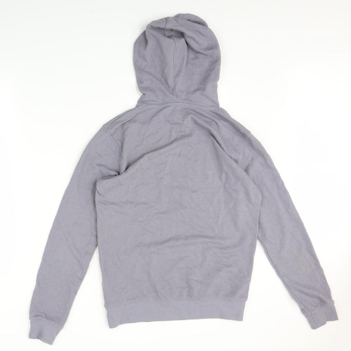 Boohoo Mens Grey   Pullover Hoodie Size XS
