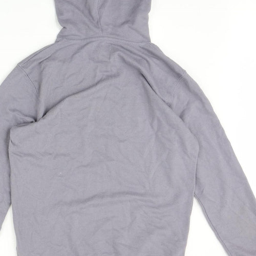 Boohoo Mens Grey   Pullover Hoodie Size XS