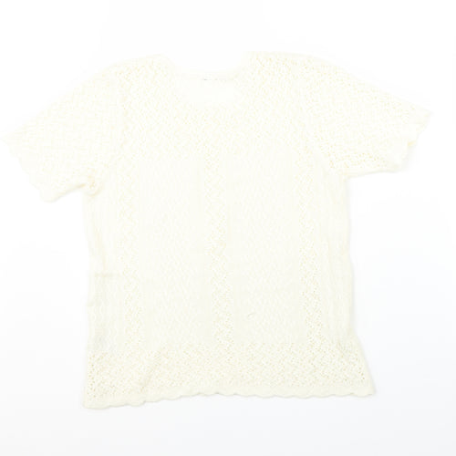 Berkertex Womens Ivory   Pullover Jumper Size 10