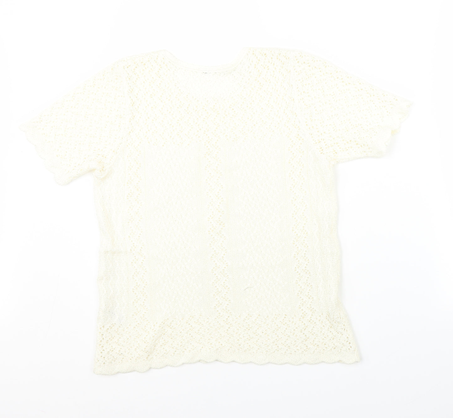 Berkertex Womens Ivory   Pullover Jumper Size 10