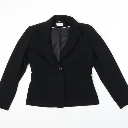 Klass Womens Black   Jacket Suit Jacket Size 10