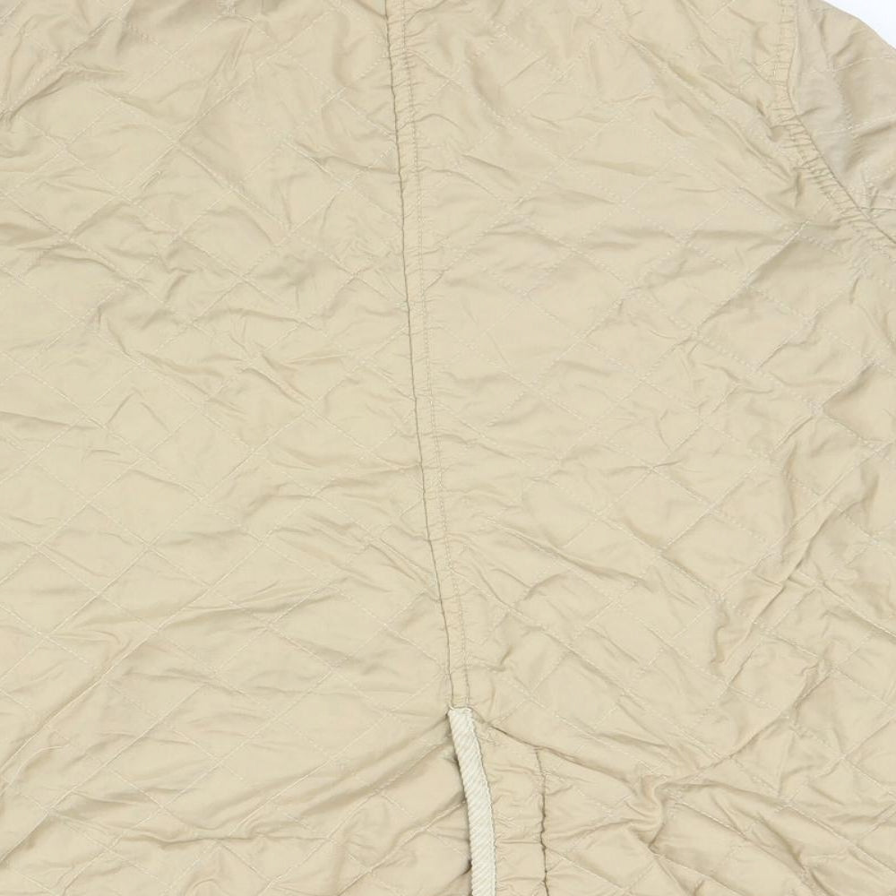 Topshop Womens Brown   Jacket  Size 10  - elbow patches