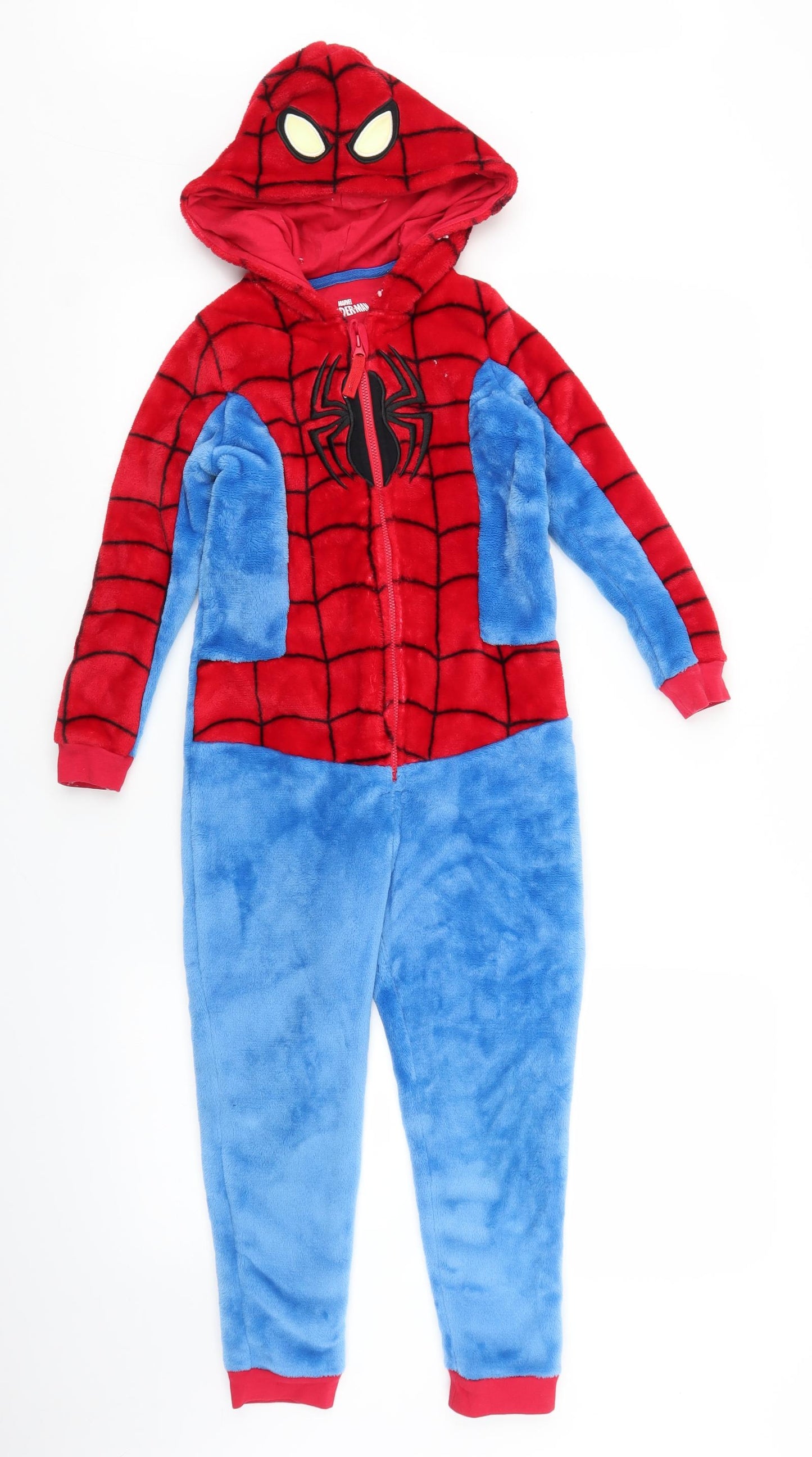 Marks and Spencer Boys Blue Geometric   One Piece Size 5-6 Years  - Spiderman Marvel