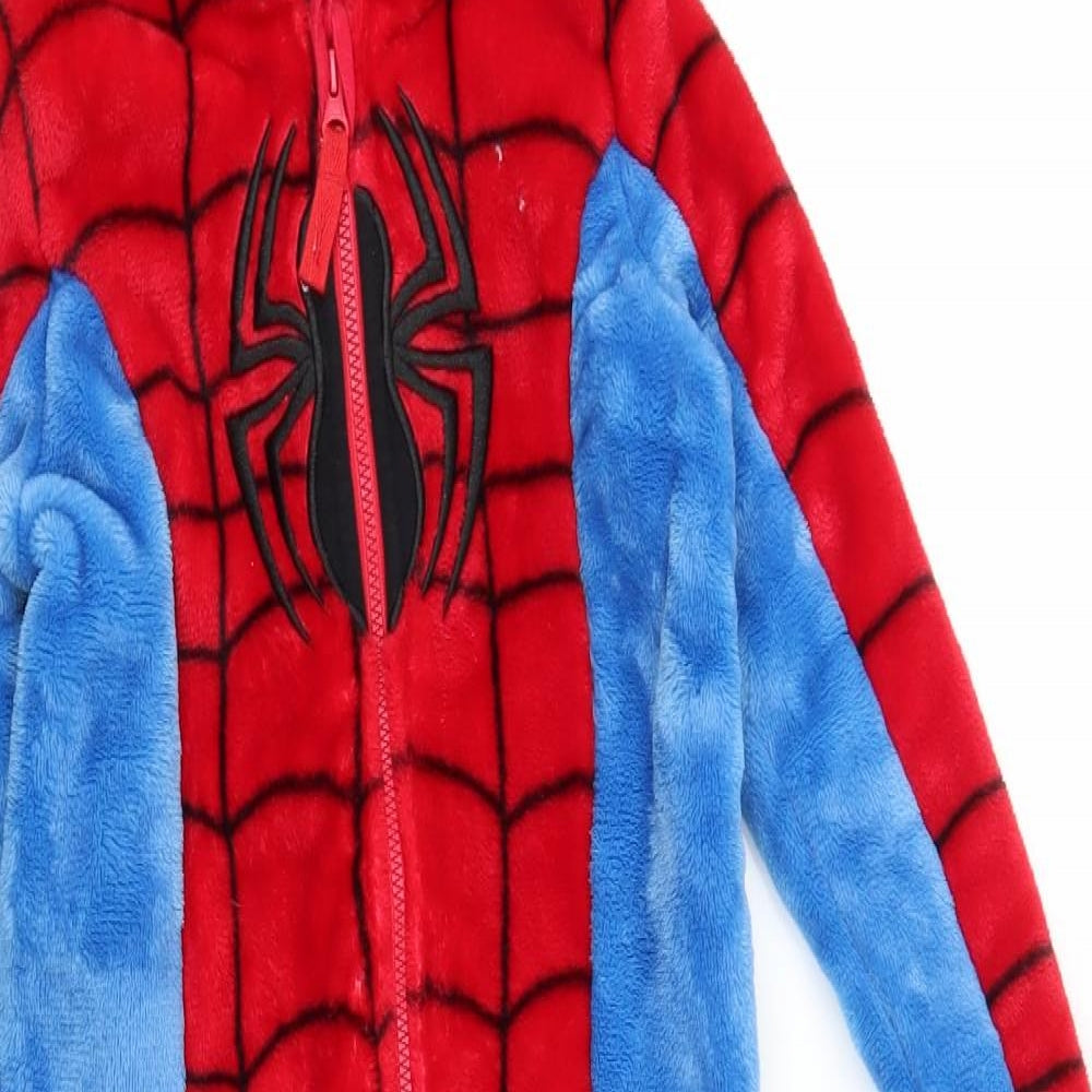Marks and Spencer Boys Blue Geometric   One Piece Size 5-6 Years  - Spiderman Marvel