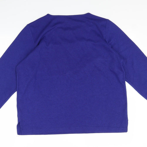 BM Womens Blue   Pullover Jumper Size M