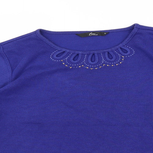 BM Womens Blue   Pullover Jumper Size M