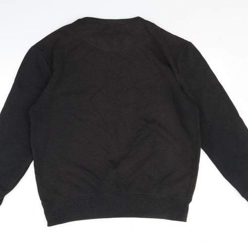 Primark Mens Black   Pullover Jumper Size M