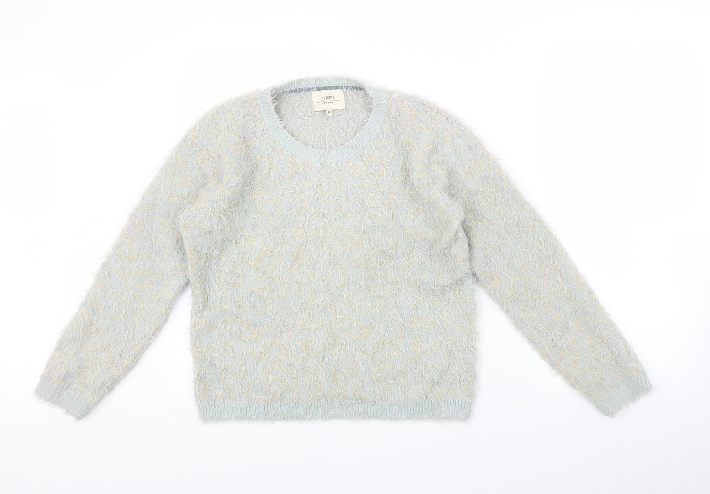 Papaya Womens Blue   Pullover Jumper Size M