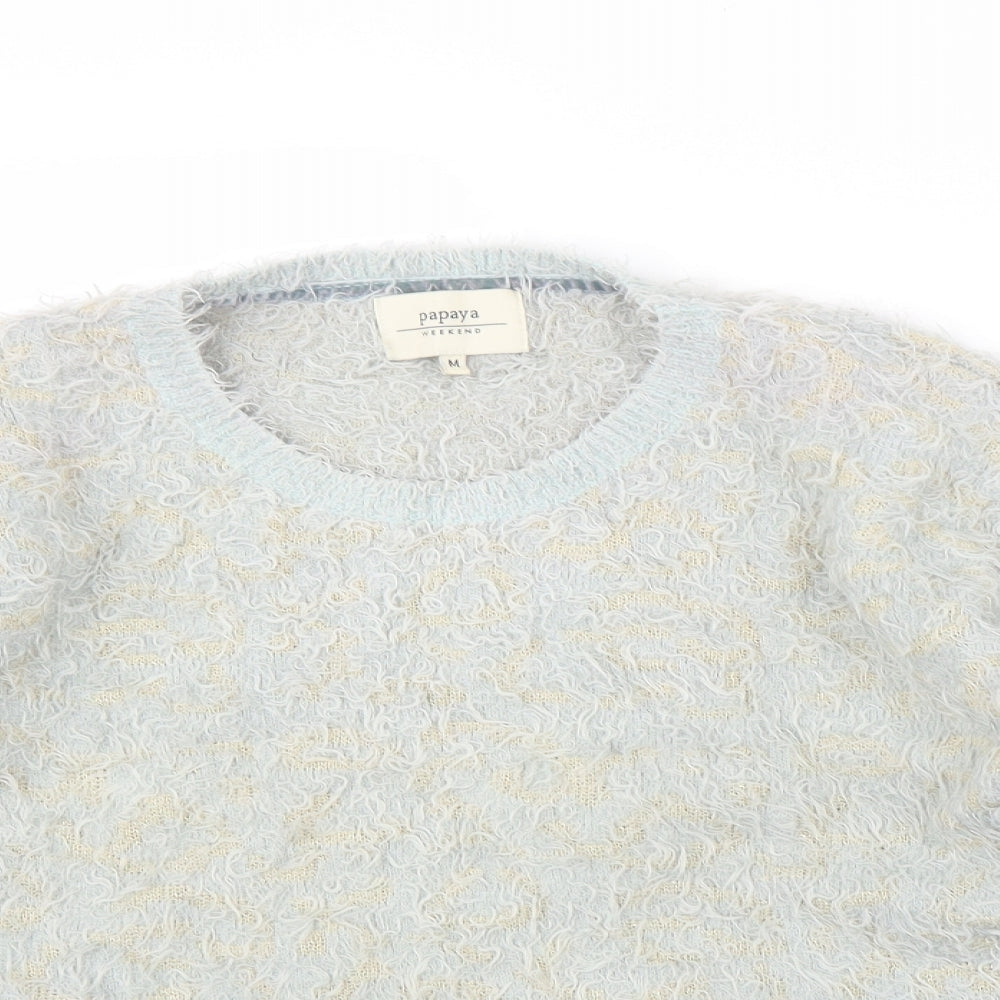 Papaya Womens Blue   Pullover Jumper Size M