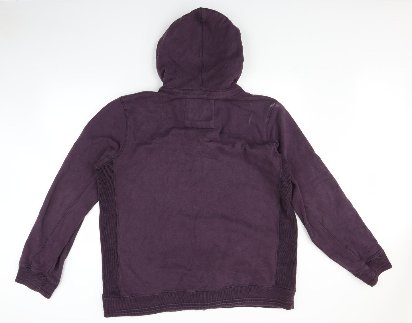 Fat Face Mens Purple   Full Zip Hoodie Size 2XL