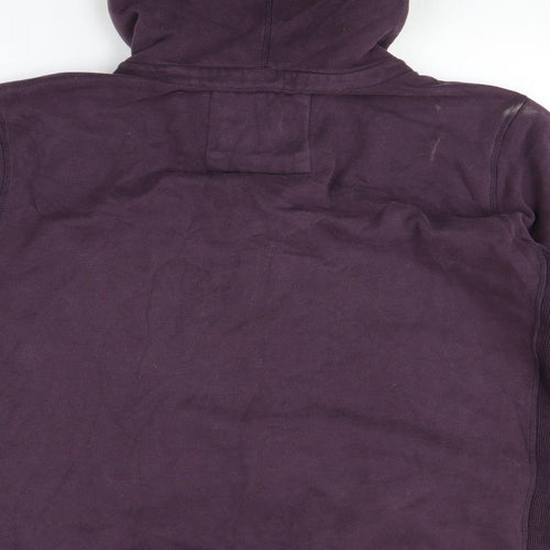 Fat Face Mens Purple   Full Zip Hoodie Size 2XL