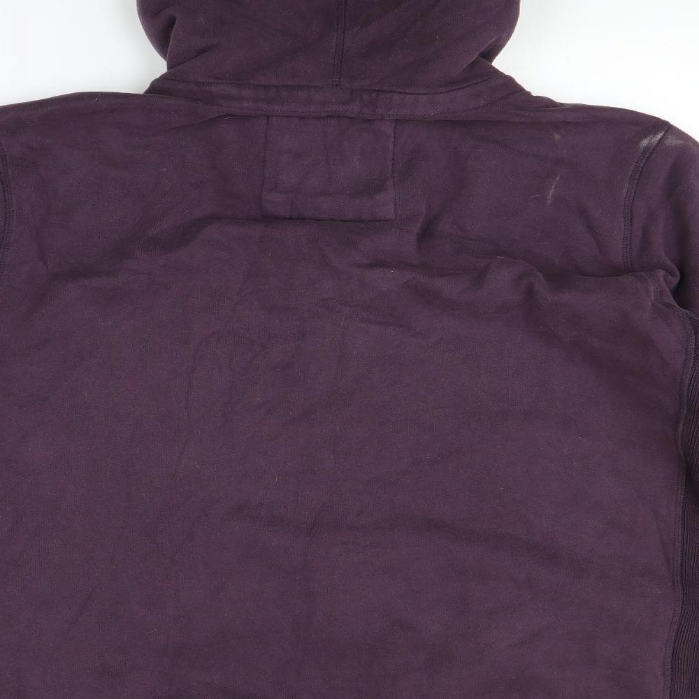 Fat Face Mens Purple   Full Zip Hoodie Size 2XL
