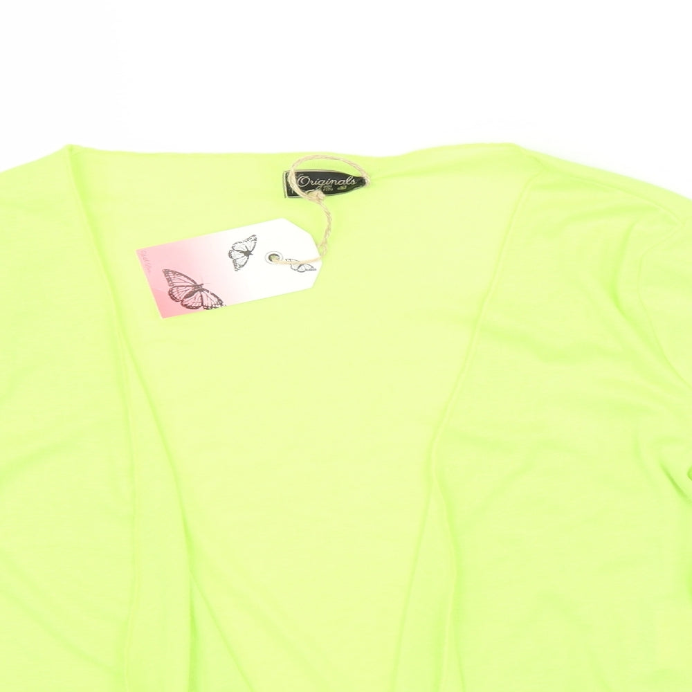 Store 21 Womens Green   Shrug Jumper Size 14
