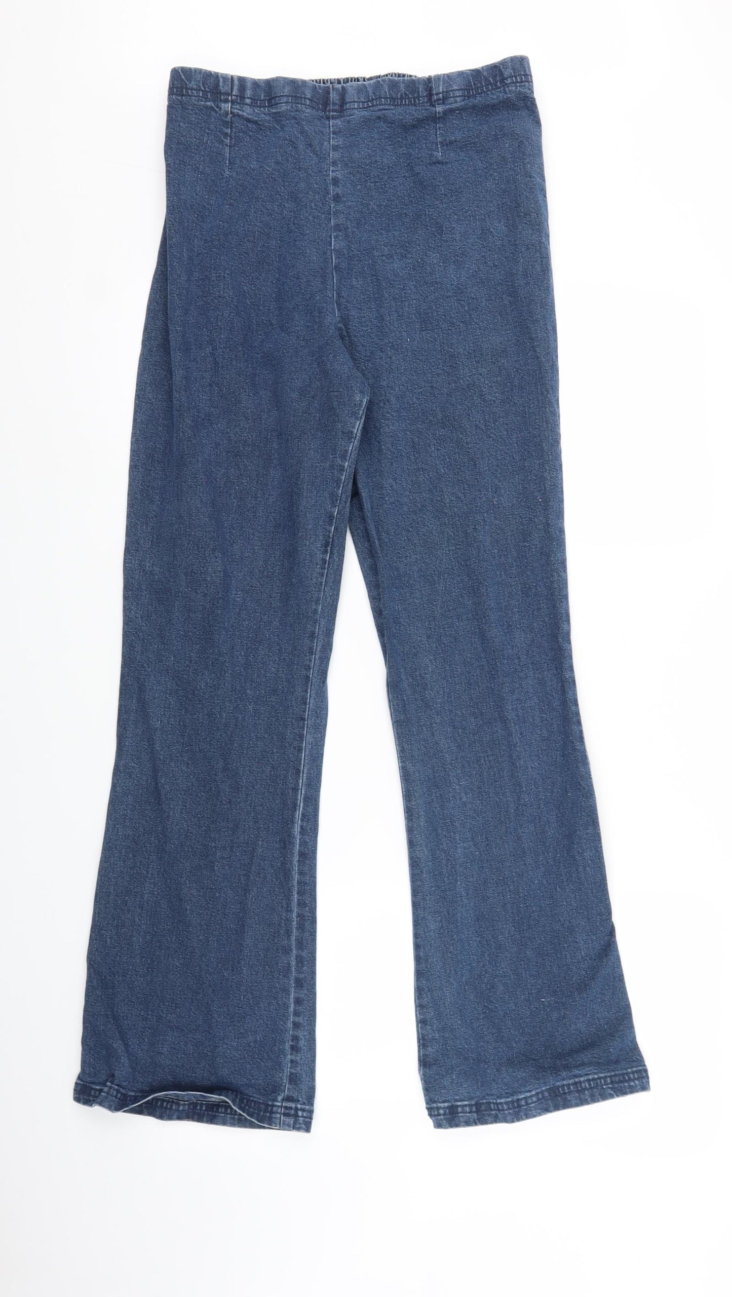 BHS Womens Blue  Denim Bootcut Jeans Size 16 L28 in