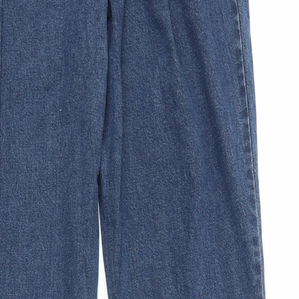 BHS Womens Blue  Denim Bootcut Jeans Size 16 L28 in