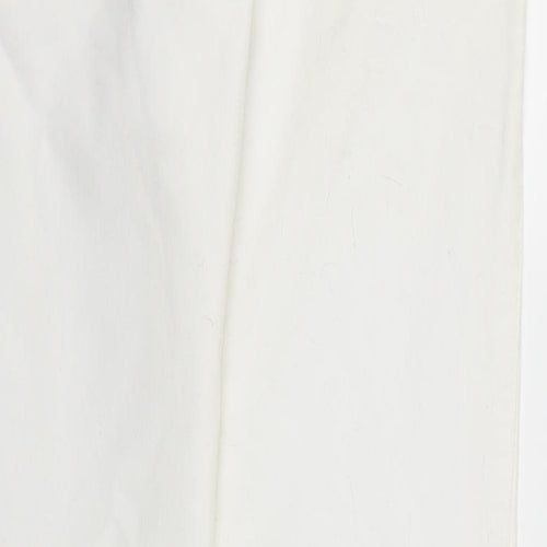 Primark Womens White  Denim Jegging Jeans Size 10 L28 in