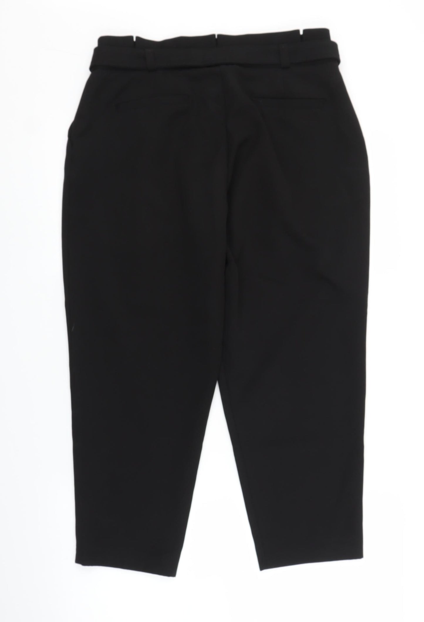 New Look Womens Black   Capri Trousers Size 14 L24 in