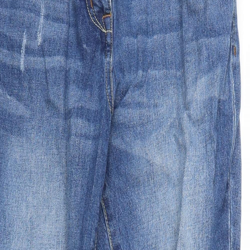 NEXT Womens Blue  Denim Straight Jeans Size 8 L22 in