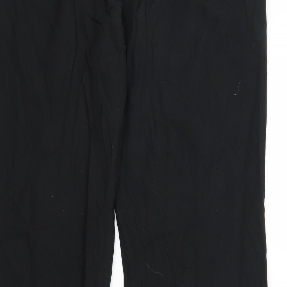 New Look Womens Black   Capri Trousers Size 16 L29 in
