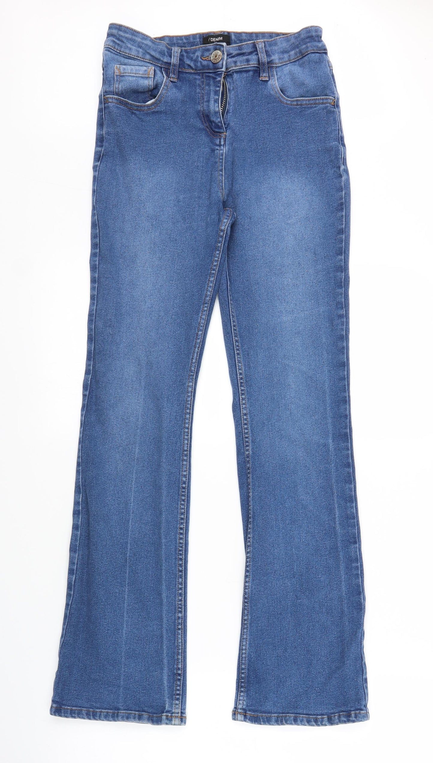 Matalan Womens Blue  Denim Bootcut Jeans Size 10 L28 in