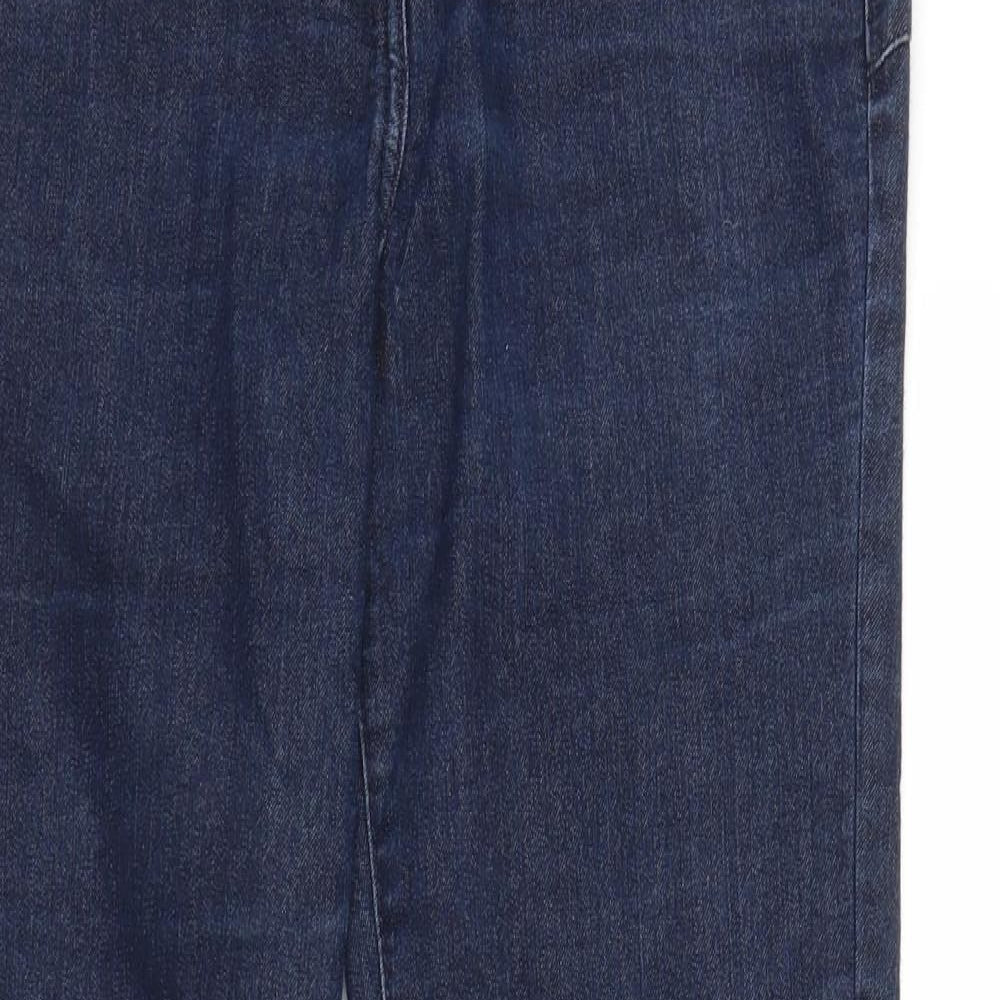 NEXT Womens Blue  Denim Straight Jeans Size 12 L28 in