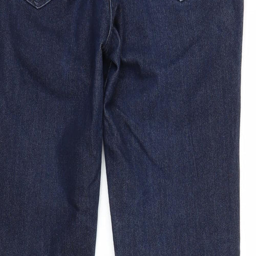 NEXT Womens Blue  Denim Straight Jeans Size 12 L28 in