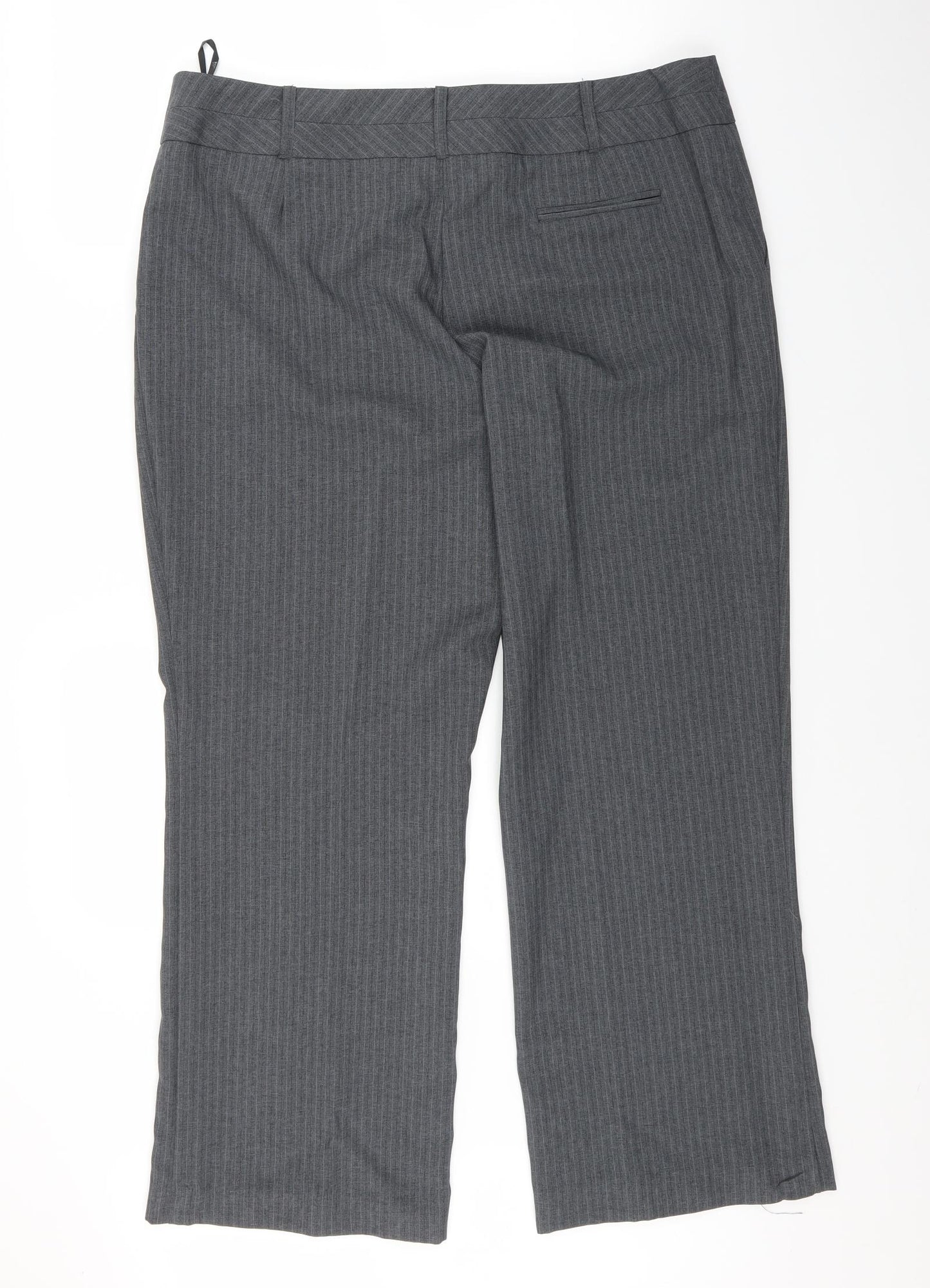 BHS Womens Grey   Trousers  Size 18 L27 in