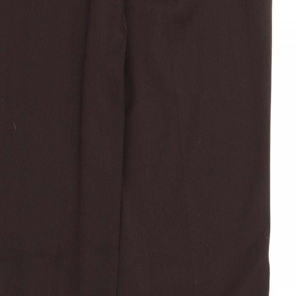 Mona B Womens Brown   Trousers  Size 16 L28 in