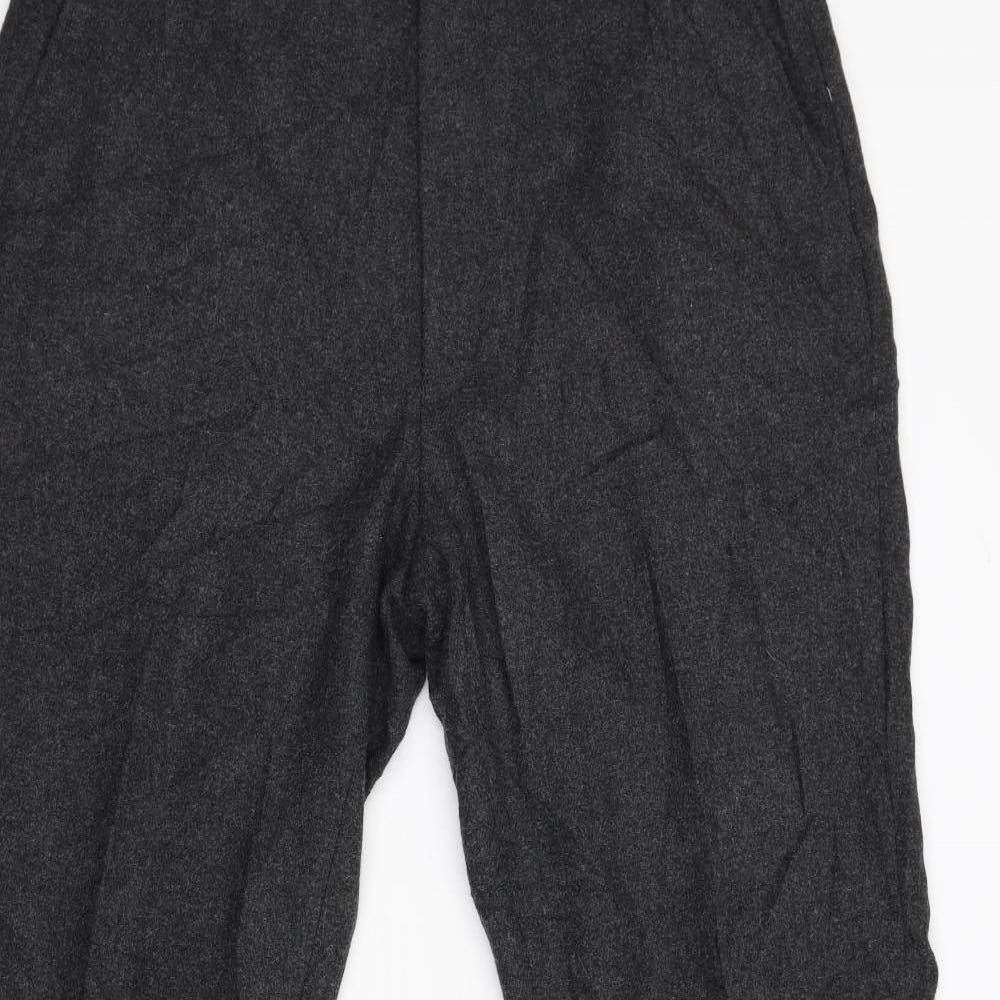Samuel Windsor Mens Grey  Flannel Trousers  Size 36 L30 in