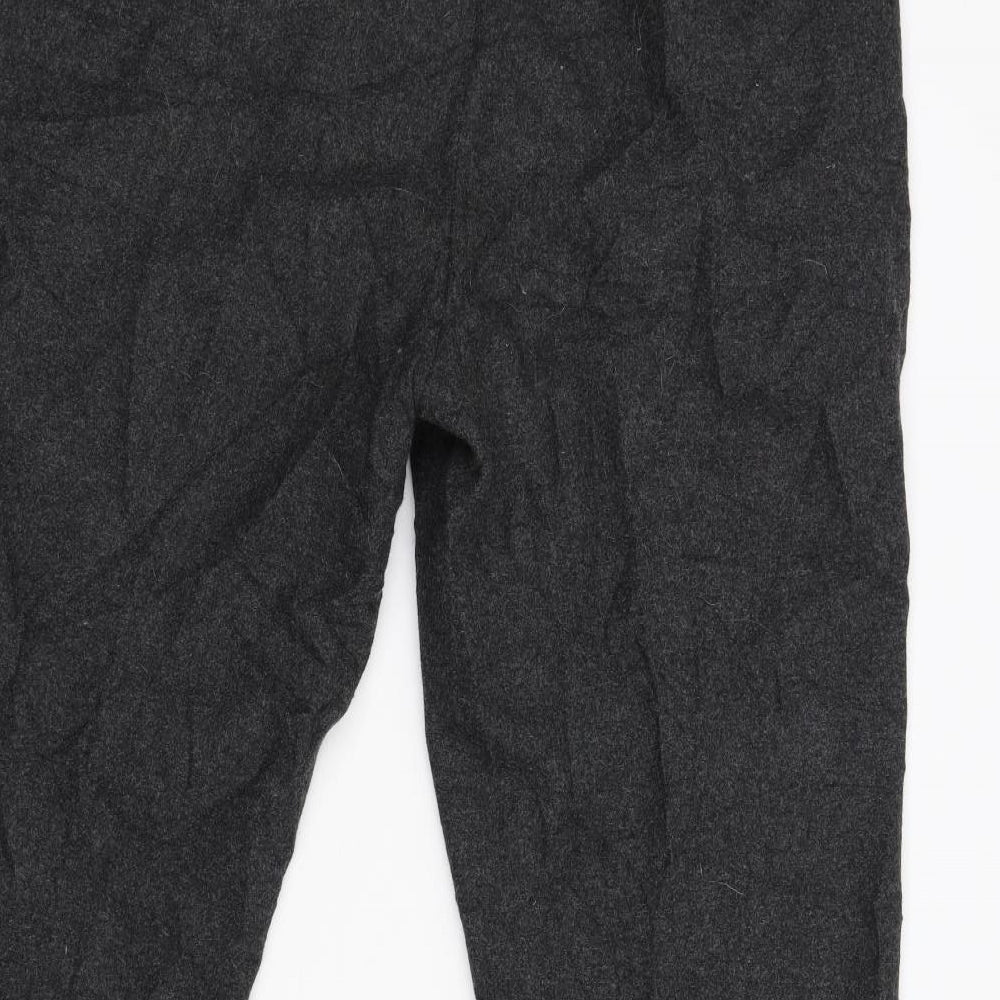 Samuel Windsor Mens Grey  Flannel Trousers  Size 36 L30 in