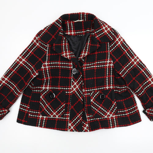 MK Womens Multicoloured Check  Jacket  Size 12