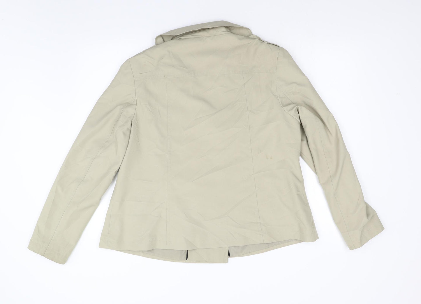 M&S Womens Beige   Jacket  Size 16
