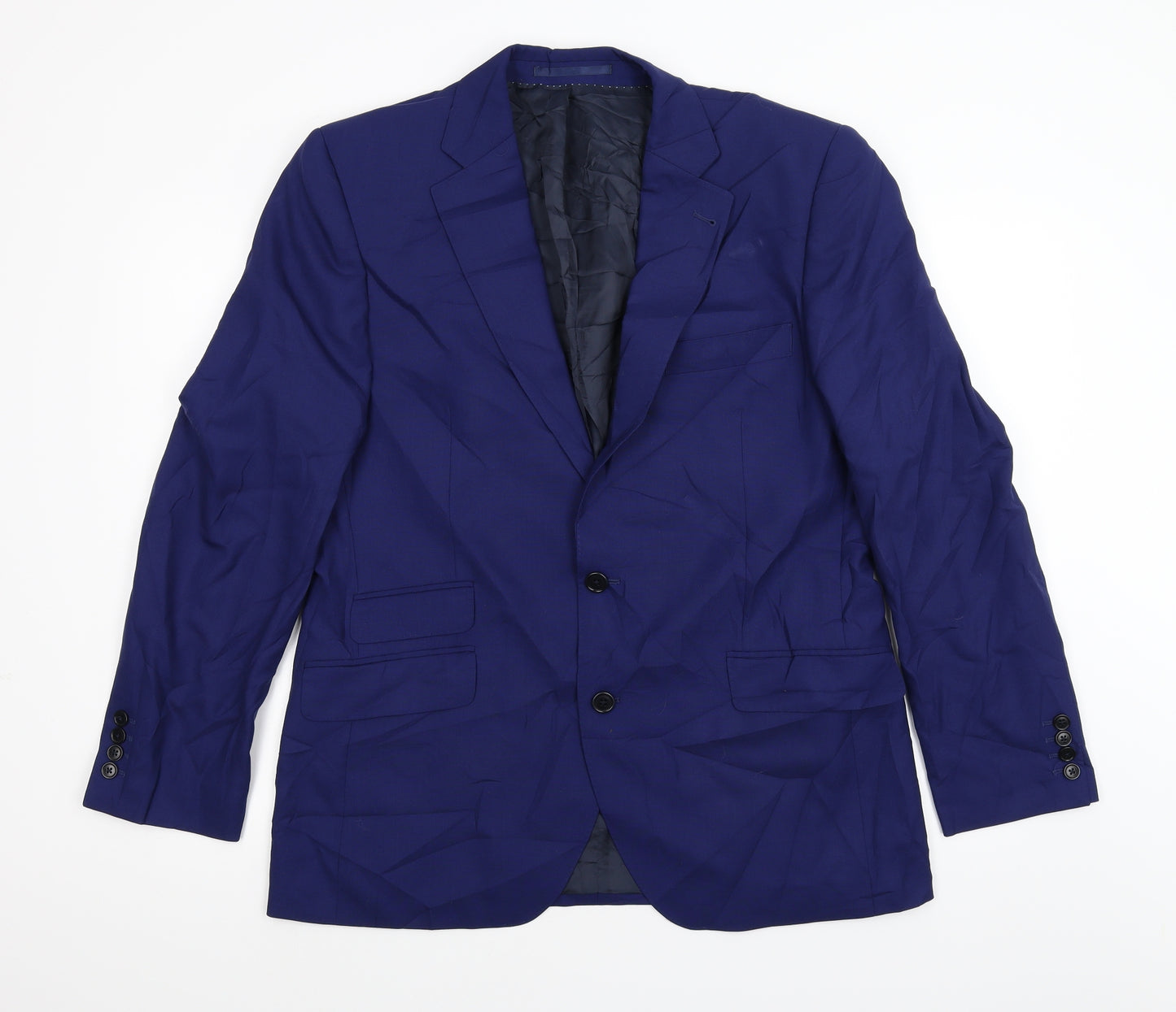 New & Lingwood Mens Blue    Blazer Size 42
