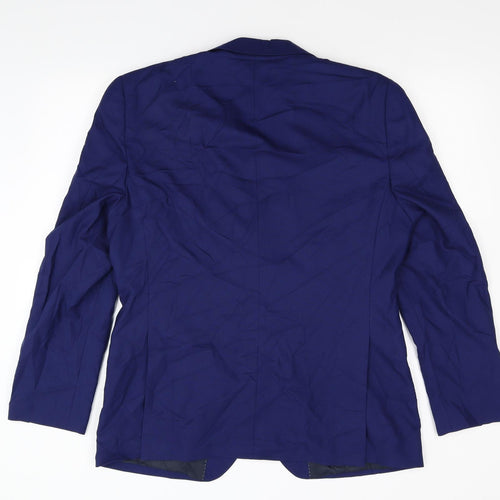 New & Lingwood Mens Blue    Blazer Size 42