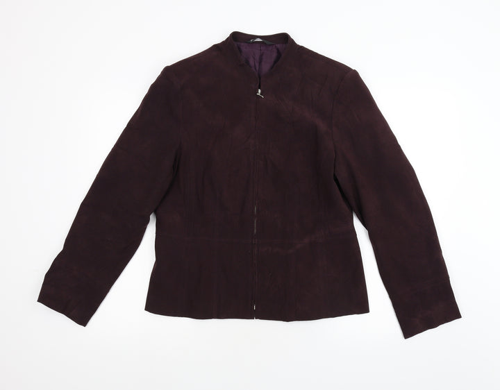 BHS Womens Purple Jacket Size 16