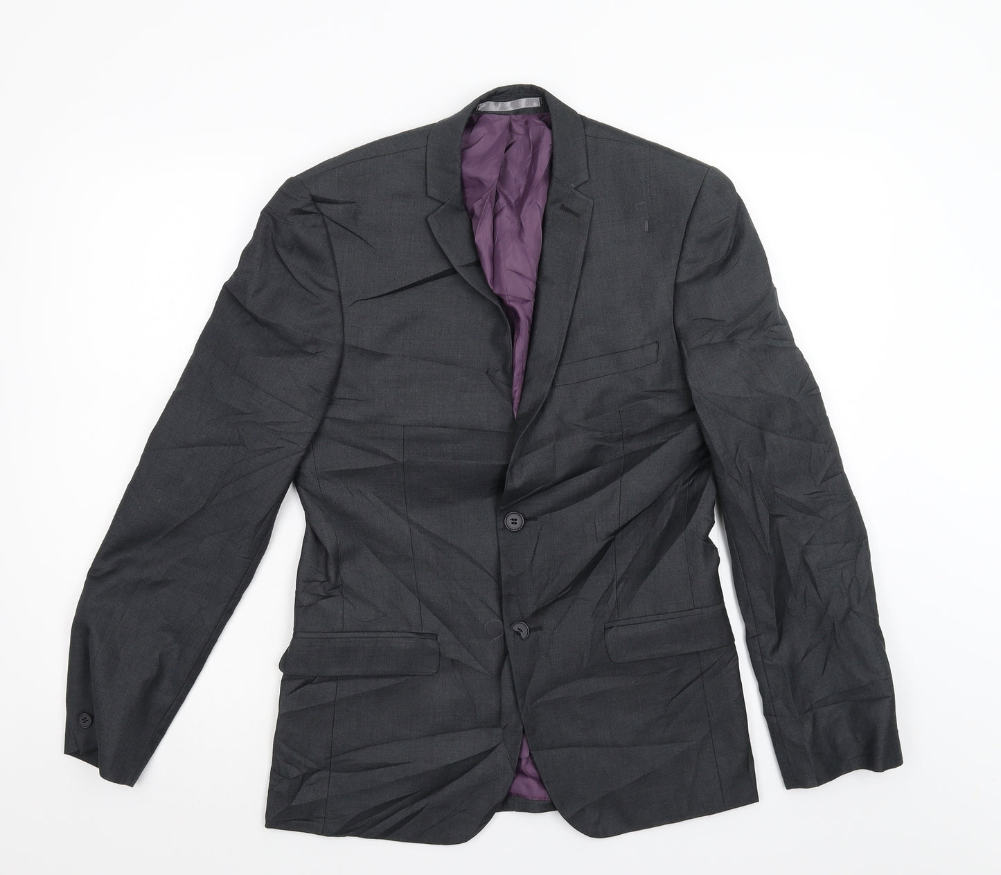 Red Herring Mens Grey   Jacket Blazer Size 36