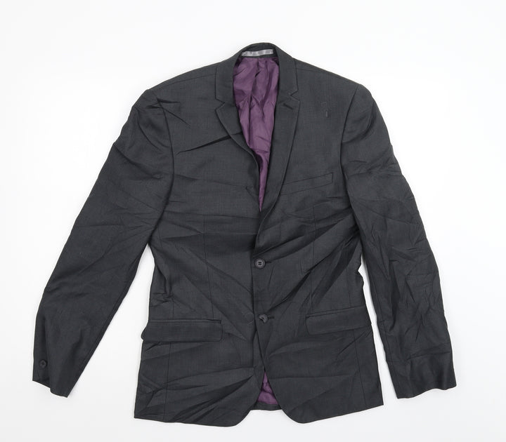 Red Herring Mens Grey   Jacket Blazer Size 36