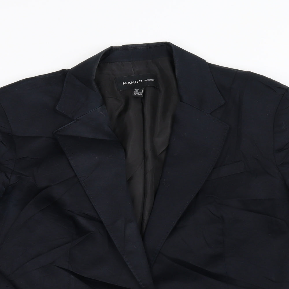 Mango Womens Black   Jacket Blazer Size 40
