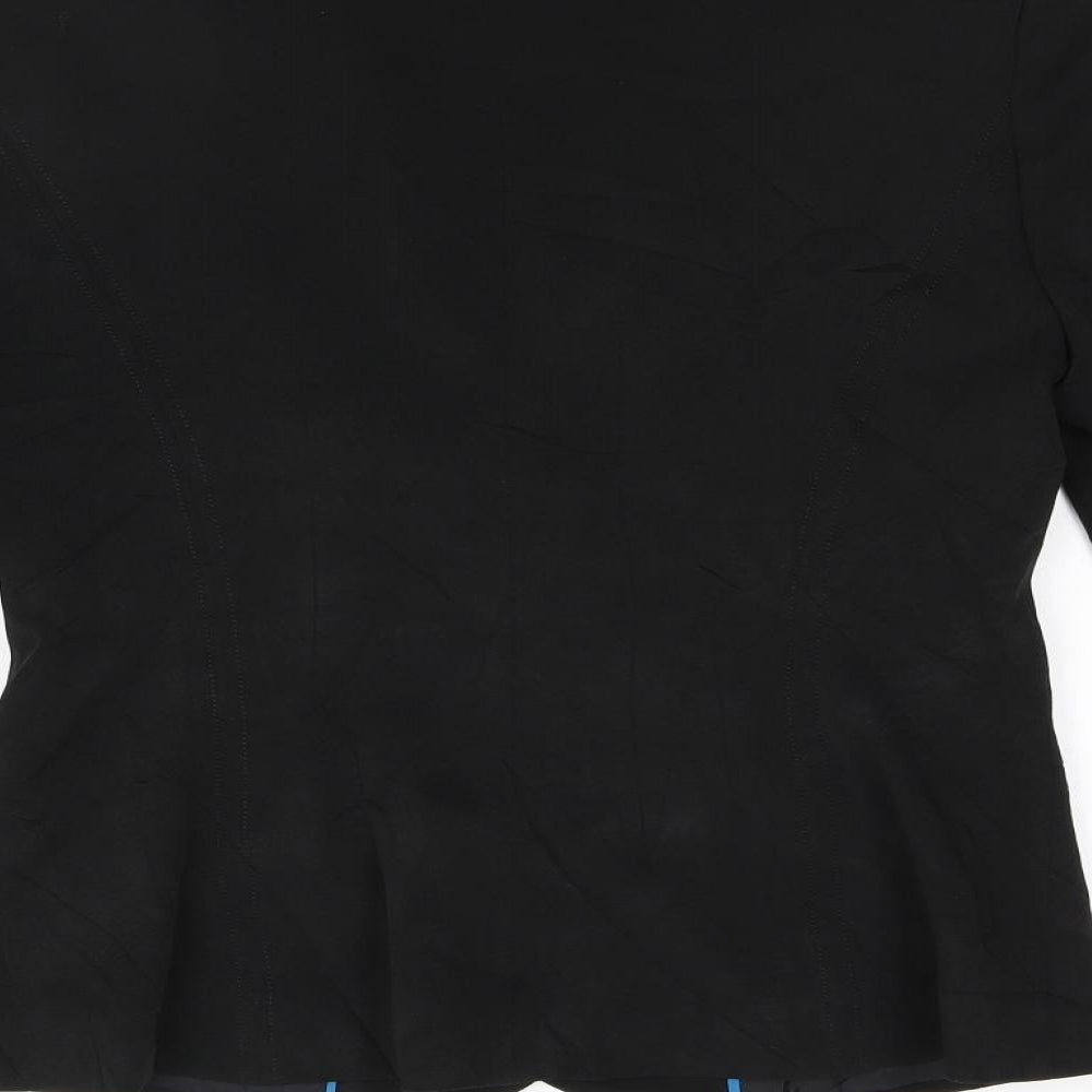 Primark Womens Black   Jacket Blazer Size 14