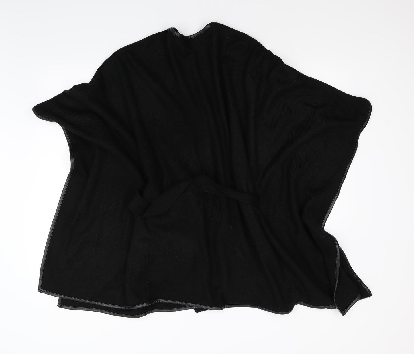 Principles Womens Black  Knit Kimono Coat One Size