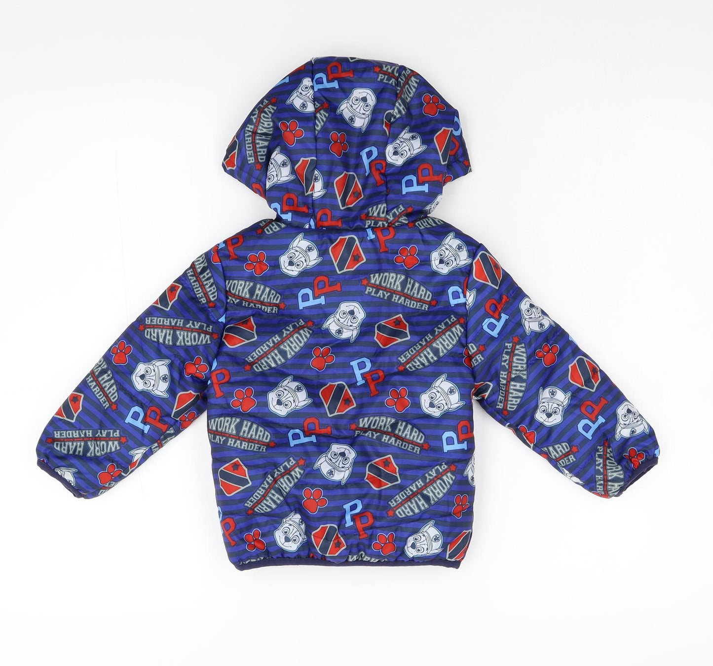 George Boys Blue   Anorak Coat Size 18-24 Months